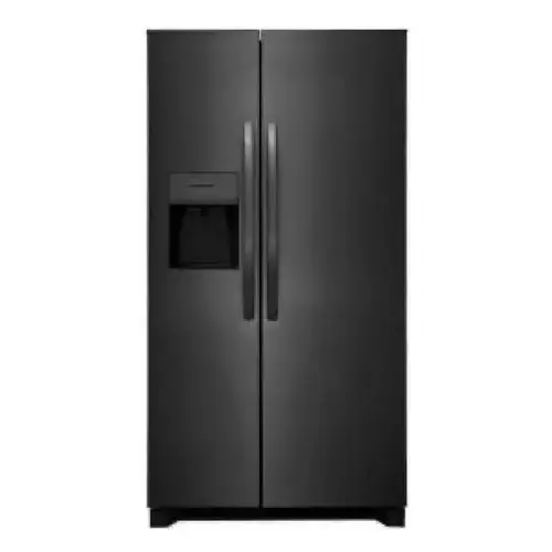 25.6 Cu. Ft. Side X Side Refrigerator Black