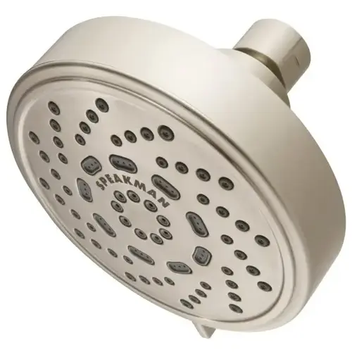 Echo Low Flow Shower Head, Brushed Nickel, 1.75 Gpm