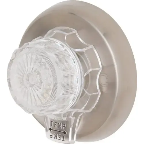 Valve Trim Kit, Acrylic Handle Options, Satin Nickel Valve Trim Kit, Acrylic Handle Options, Satin Nickel