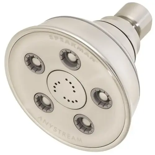 Anystream Caspian Multi Function Showerhead Brushed Nickel 2.5 Gpm