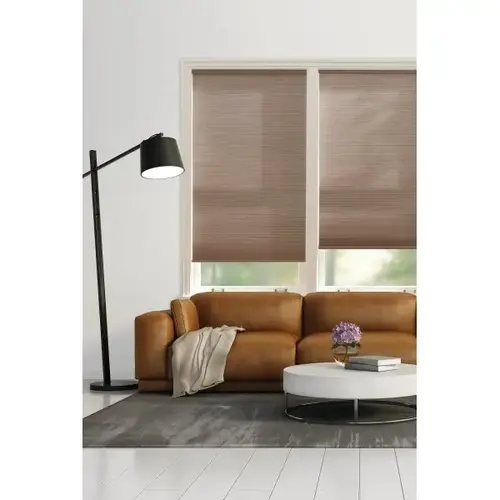 Cellular 54 In. X 72 In. Light Filtering Shade, Dark Brown