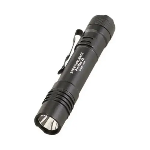 Black Protac Professional Tactical Flashlight-Lithium Batteries
