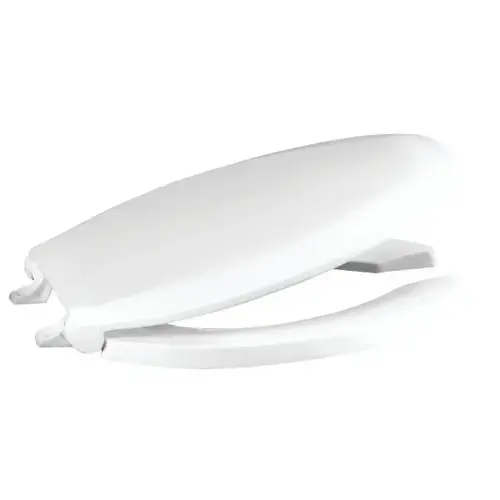 Extra Heavy Duty Plastic Toilet Seat Elongated Open Front With Lid White Extra Heavy Duty Plastic Toilet Seat Elongated Open Front With Lid White