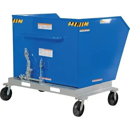 Portable Tilt Refuse Hopper - 1.5 Cubic Yards