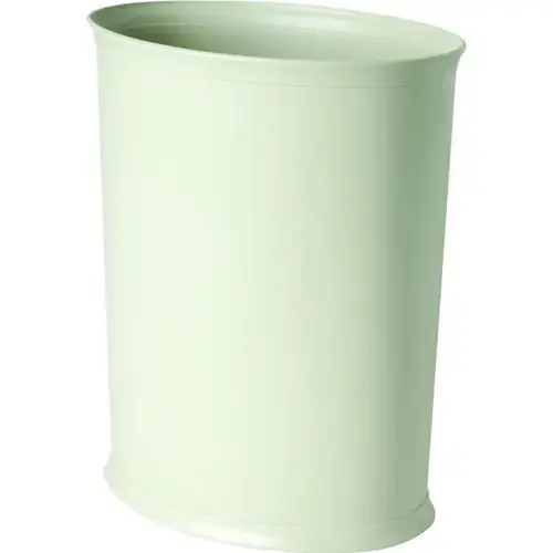 Design Line 13 Quart Plastic Trash Can, Ignition Resistant, Sand