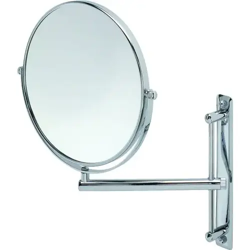 9" Wall Mount Mirror Chrome