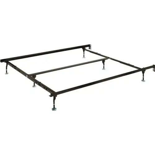 Hollywood Bed Lev-R-Lock Queen/King Bed Frame Black