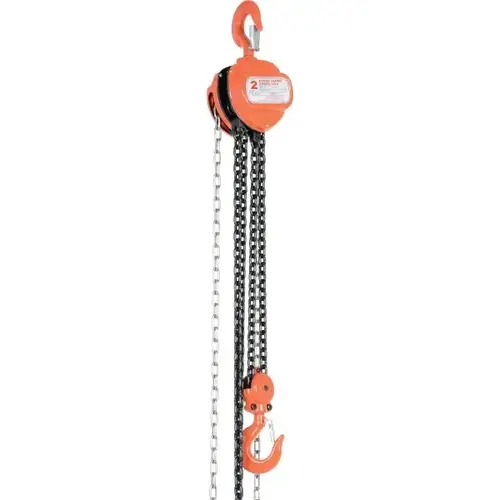 Manual Chain Hoist 4,000 Pounds Capacity - 20 Feet Manual Chain Hoist 4,000 Pounds Capacity - 20 Feet