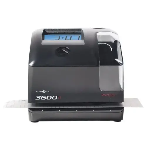 Black Smartsite Time Clock And Document Stamp 5.75 Inch Black Smartsite Time Clock And Document Stamp 5.75 Inch
