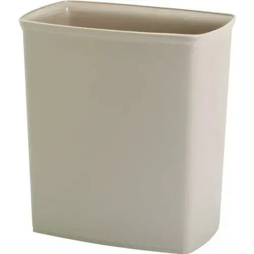 9 Quart Plastic Trash Can, Blush 9 Quart Plastic Trash Can, Blush