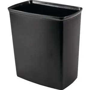 Hapco SB4060BLK 9 Quart Plastic Trash Can Black