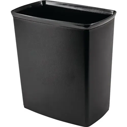 9 Quart Plastic Trash Can Black 9 Quart Plastic Trash Can Black