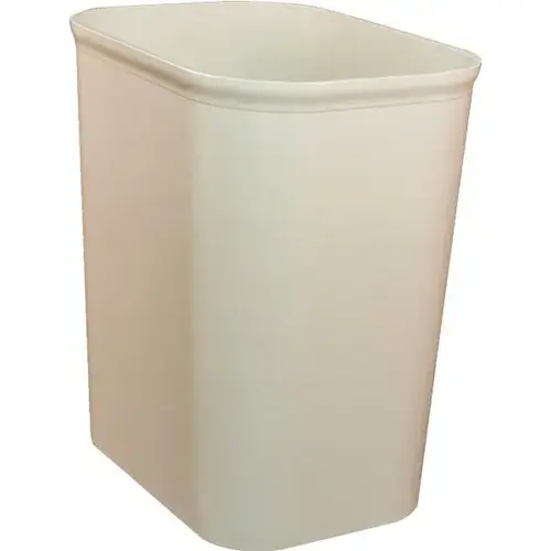 14 Quart Ul Approved Plastic Trash Can, Sand 14 Quart Ul Approved Plastic Trash Can, Sand