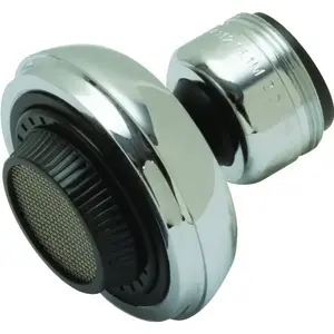 NEOPERL 5101205 Bubble Stream Dual Thread Compact Swivel Spray Chrome Aerator 1.8 Gpm