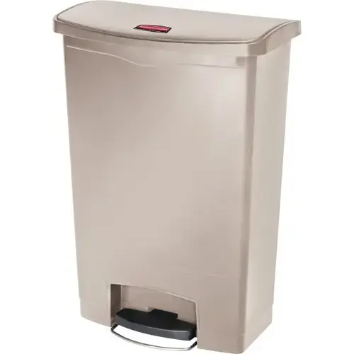 Streamline 24 Gallon Front Step-On Trash Can (Beige) Streamline 24 Gallon Front Step-On Trash Can (Beige)