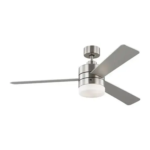 Era 52" LED Silver Ceiling Fan With Reversible Blades