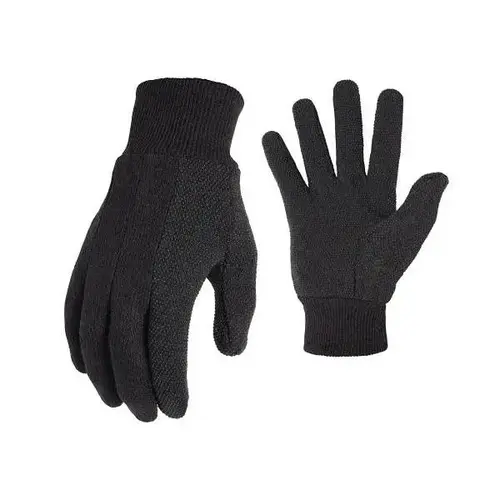 Brown Jersey With Mini Dots Grip Work Gloves - X-Large Brown Jersey With Mini Dots Grip Work Gloves - X-Large