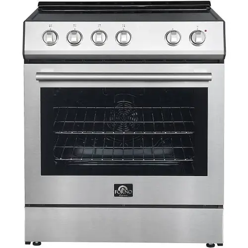 Leonardo Espresso 30 Inch Slide-In Electric Range/Stainless-Steel