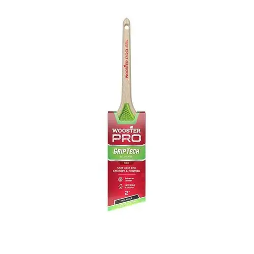 PRO 2 In. Griptech Polyester Thin Angle Sash Brush