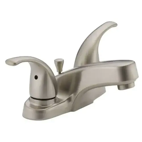 Peerless Choice Two Handle Lavatory Faucet, Brushed Nickel Peerless Choice Two Handle Lavatory Faucet, Brushed Nickel