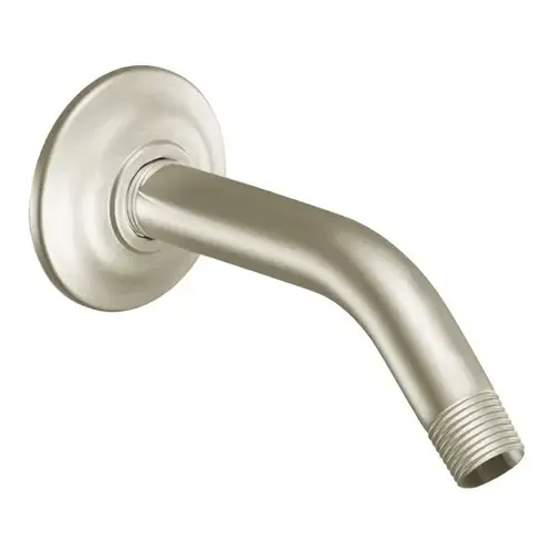 Rothbury Brushed Nickel 8" Shower Arm Limited Lifetime Warranty Rothbury Brushed Nickel 8" Shower Arm Limited Lifetime Warranty