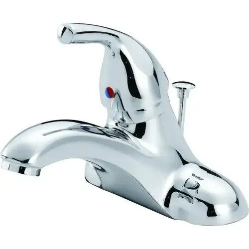 Anchor Point Two-Handle Bathroom Faucet With Pop-Up Chrome Anchor Point Two-Handle Bathroom Faucet With Pop-Up Chrome