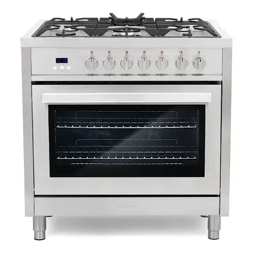 36" Stellar Collection 3.8 Cu Ft Dual Fuel Range Convection Oven In Ss