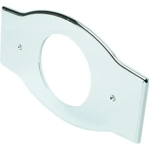 Single Handle Chrome Remodel Cover Plate Single Handle Chrome Remodel Cover Plate