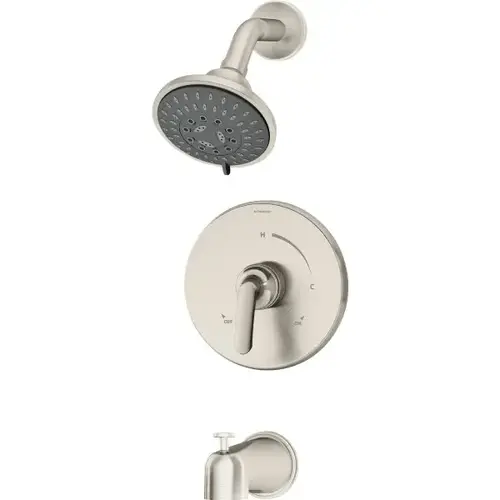Elm Tub/Shower Trim, 2.5 GPM Shower, Satin Nickel