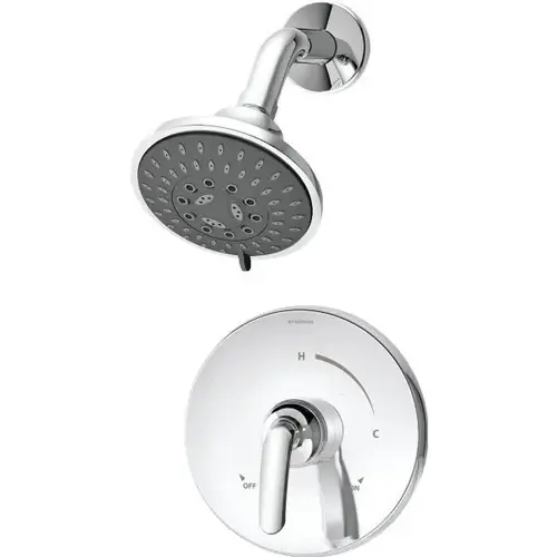 Elm Shower System Trim Only, 2.5 Gpm Shower, Polished Chrome
