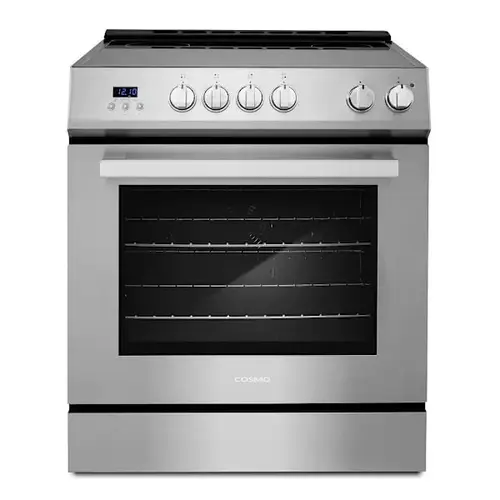 30" Stellar Collection 5.0 Cu Ft Electric Range 4 Burner Oven Ss
