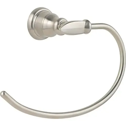Avalon Brushed Nickel Towel Ring