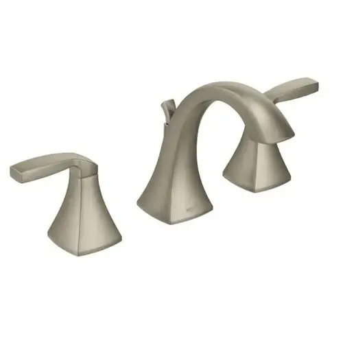 Brushed Nickel Two-Handle High Arc 8-16" Handles Bathroom Faucet 1.5 Gpm Brushed Nickel Two-Handle High Arc 8-16" Handles Bathroom Faucet 1.5 Gpm
