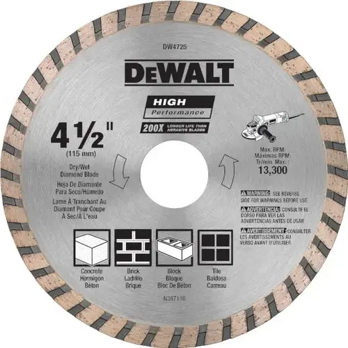 4-1/2" Diamond Blade