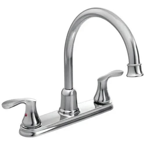 Cornerstone 2-Handle High Arc Kitchen Faucet (Chrome) Cornerstone 2-Handle High Arc Kitchen Faucet (Chrome)
