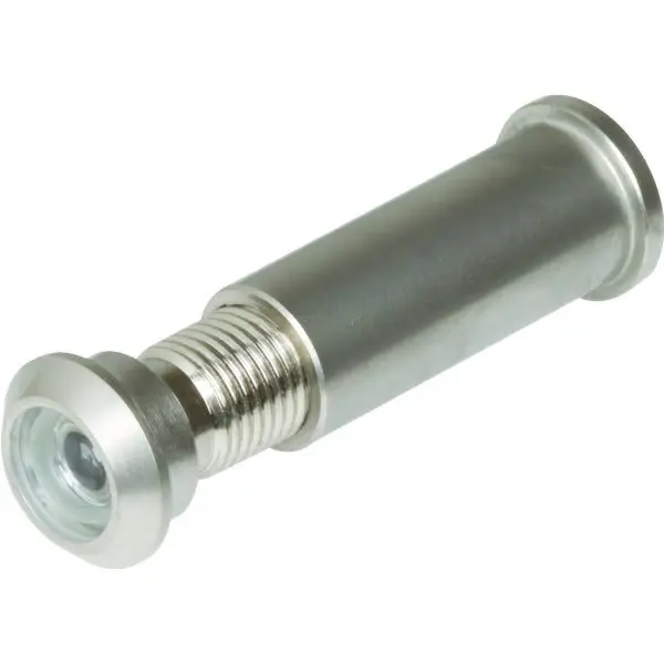 GENERIC PRIVATE BRAND 160 Degree Fire Rated Glass Lens Door Viewer (Satin Nickel) 874287