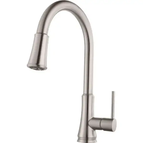 Series 1-Handle Pull-Down Kitchen Faucet In Stainless Steel