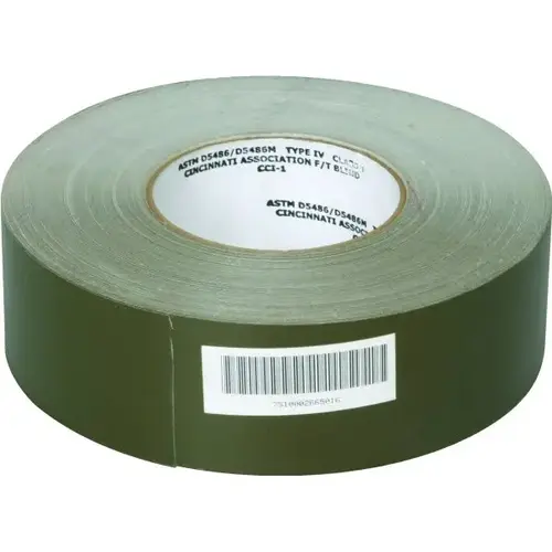High-Strength Waterproof Tape 2" X 60 Yards Olive Drab High-Strength Waterproof Tape 2" X 60 Yards Olive Drab