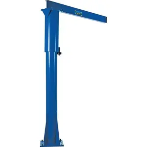 Vestil JIB-FM-10 500 Lb Capacity Blue Portable Offset Jib Crane 8 ft