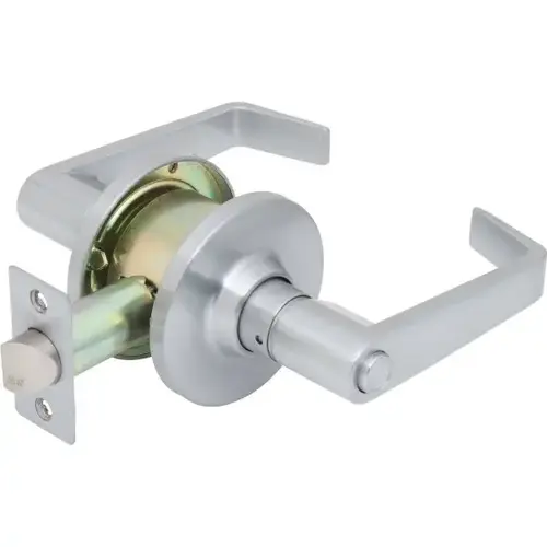 913722 Bridgeport Privacy Lever, 2.75" Backset, Grade 2, Satin Chrome 913722 Bridgeport Privacy Lever, 2.75" Backset, Grade 2, Satin Chrome