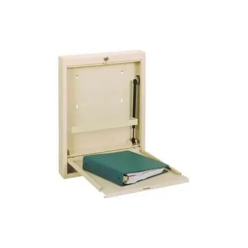 Slimline Wall Desk, Single, 23-3/4h X 18w X 3"d, Self-Close, Light Grey Slimline Wall Desk, Single, 23-3/4h X 18w X 3"d, Self-Close, Light Grey