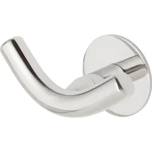WingIts WMEDRHPS Modern Elegance Double Polished Stainless Steel Robe Hook