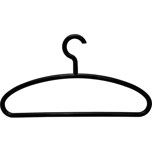 Coat hangers, HEWI, with Swivel Hook, Polyamide, diameter 15 mm Hangs onto wardrobe tubes up to diameter 33 mm, Jet Black Jet black Coat hangers, HEWI, with Swivel Hook, Polyamide, diameter 15 mm Hangs onto wardrobe tubes up to diameter 33 mm, Jet Black Jet black