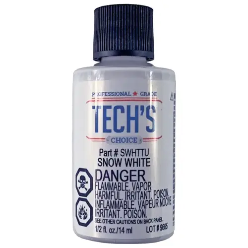 Snow White Microwave Touchup Paint