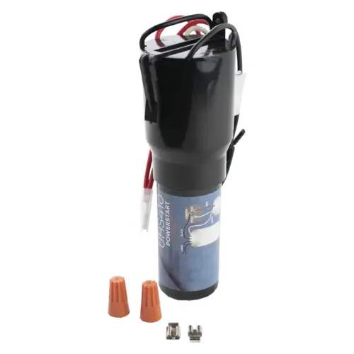 Powerstart, use with/without run cap