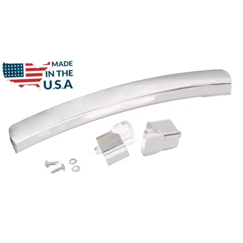 Handle and End Caps (White) Handle and End Caps (White)