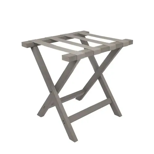 Hospitality 1 Source Composite Luggage Rack Harbor Grey Case Of 2