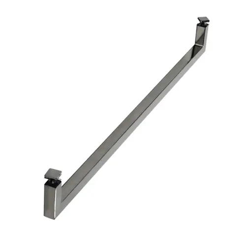 One sided 24" Square Handle Chrome One sided 24" Square Handle Chrome