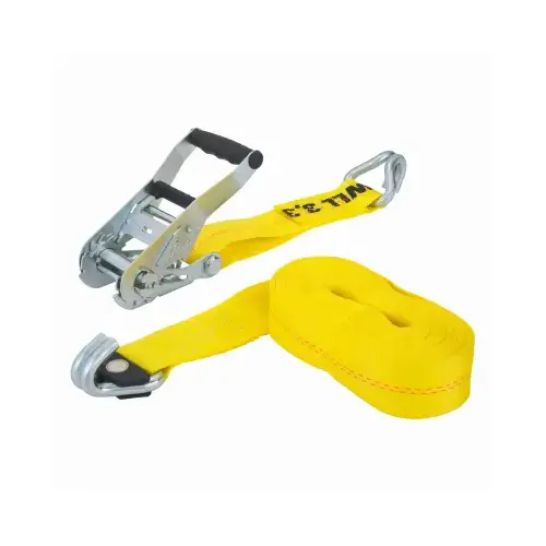 2"x27 ft HD Tie Down/Mag Yellow 2"x27 ft HD Tie Down/Mag Yellow
