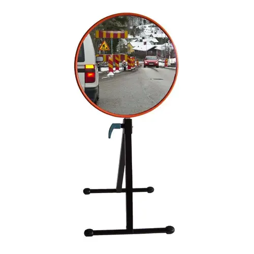 Duravision 24 In. Portable Acrylic Convex Mirror With Stand Duravision 24 In. Portable Acrylic Convex Mirror With Stand
